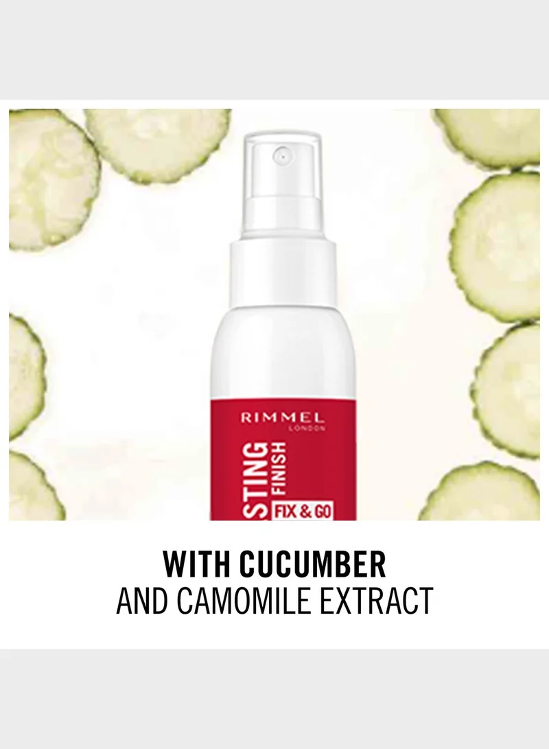 RIMMEL LONDON Rimmel 2 in 1 Primer & Makeup Setting Spray, 100ml