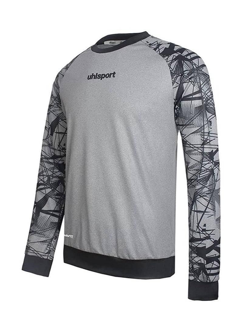 uhlsport Sweatshirt, Smart breathe® FIT Suitable for Goalkeeper Training And Match Round Neck Extremely Breathable Microfiber Light And Comfortable Wear, With Pants - Image 2