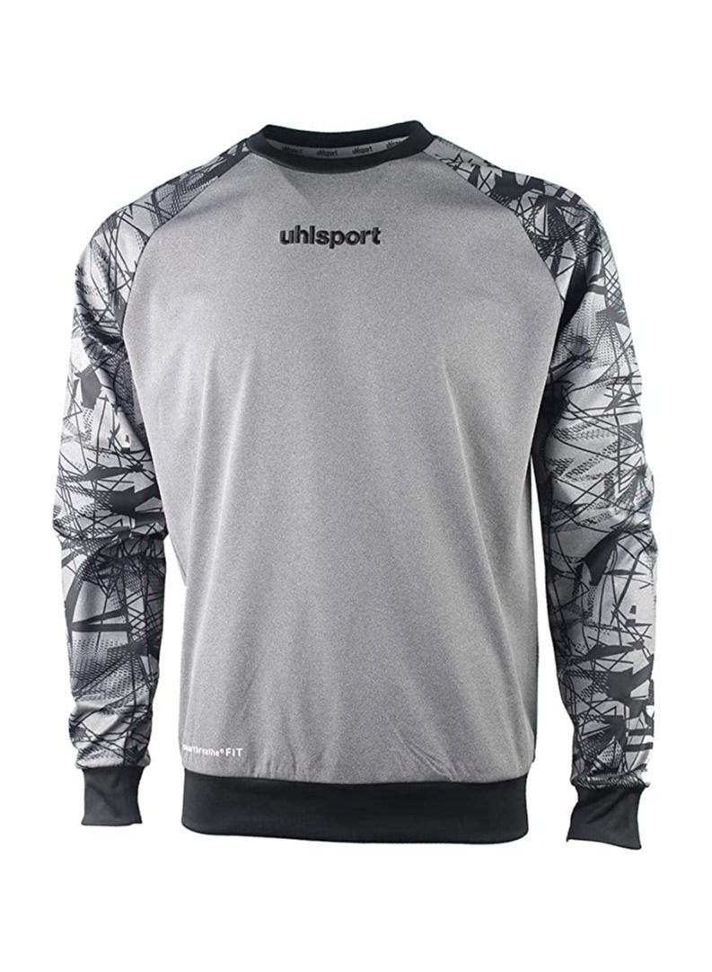 uhlsport Sweatshirt, Smart breathe® FIT Suitable for Goalkeeper Training And Match Round Neck Extremely Breathable Microfiber Light And Comfortable Wear, With Pants - Image 1