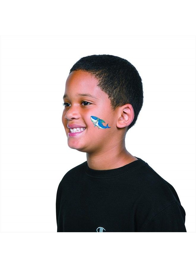 Fun Express Shark Tattoos (6 dozen) Party Favors, Apparel Accessories, Temporary Tattoos - Image 2