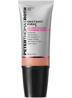PETER THOMAS ROTH | Instant Firmx Glow-Filter Priming Serum, Illuminating And Firming Serum, Helps Sculpt The Look Of Skin Over Time, Blends Onto All Skin Tones  - Image 1
