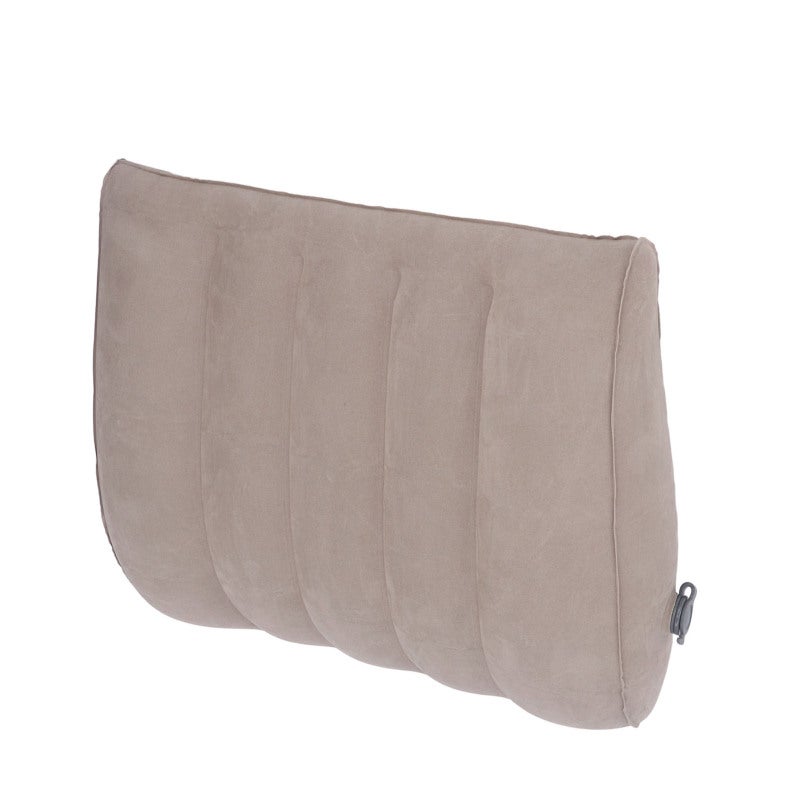 Inflatable Lumbar Pillow: 75 Degree Streamlined Shape, Anti-Sag Pressure Relief - Portable Foldable Design With Storage Bag, High Elastic PVC & Soft Breathable Flocking - Ergonomic Inflatable Back Sup - Image 4