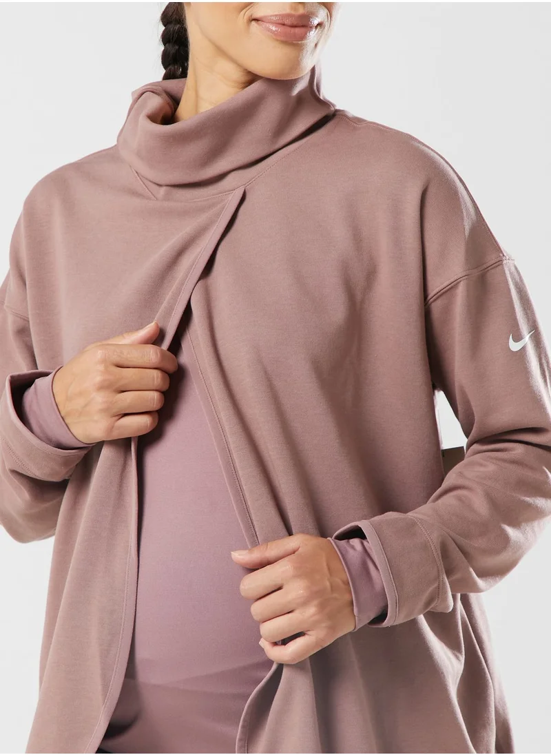 Nike Maternity Dri-Fit Pullover Jacket