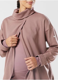 نايكي جاكيت بتصميم بلوفر بتقنية دراي-فيت للحوامل  - Image 4