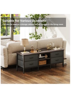 HXDream Tv Table,TV Cabinet,TV Stand with 4 drawers,Suitable for living room, reception room  - Image 4
