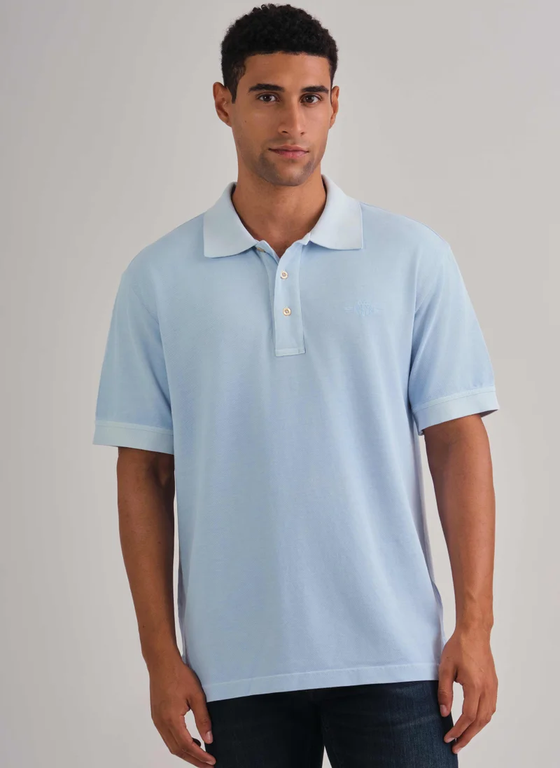 GANT Gant Spray-Dyed Piqué Polo Shirt