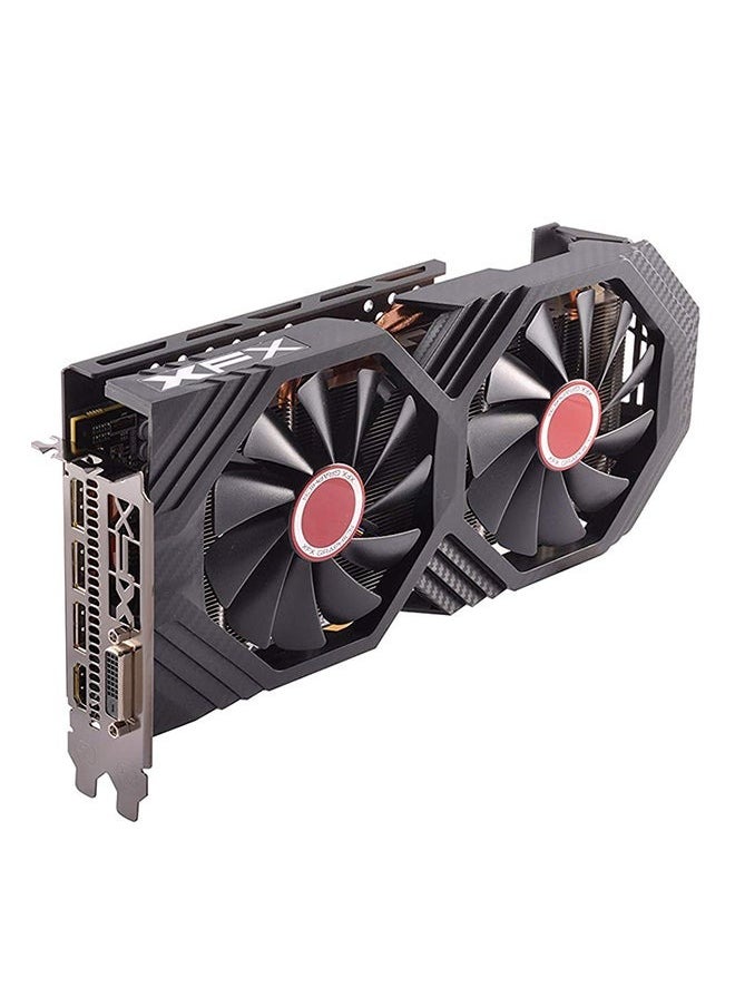 XFX - AMD Radeon RX 580 GTS Graphic Card Black - Image 1