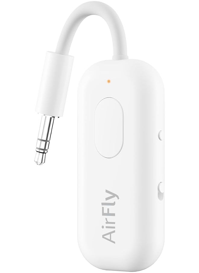 twelve south - Airfly Pro Bluetooth Audio Adapter Audio Transmitter Empfänger Für Bis Zu 2 Airpods Bluetooth Kopfhörer Kompatibel Mit Fahrzeugen Tv Pc Laptop Tablet Spielkonsole Stereoanlage - Image 1