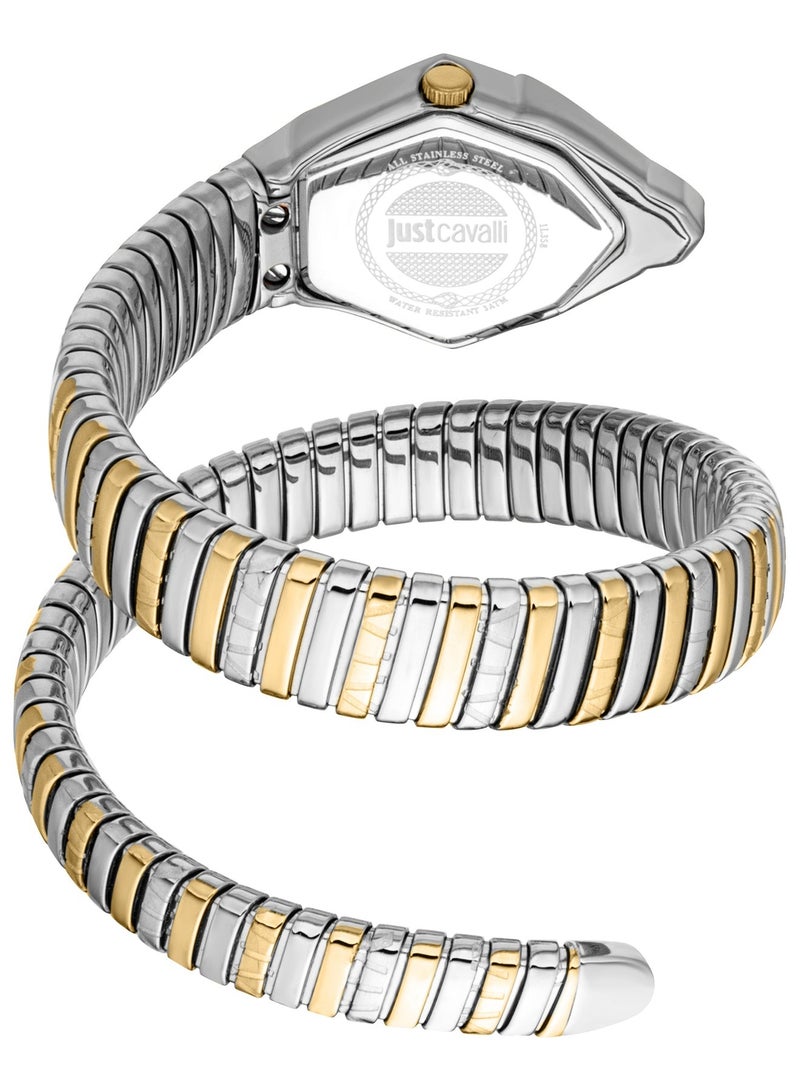 Just Cavalli Women's Signature Snake Quartz Watch - Image 3
