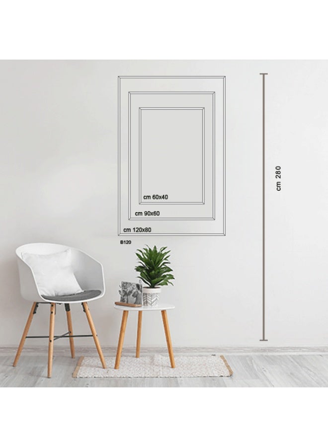 Lohati Islamic Wall Art Canvas – “And why did you not say, when you entered your garden: Masha’Allah, there is no power except with Allah” – Elegant Arabic Calligraphy for Home Decor. - Image 5