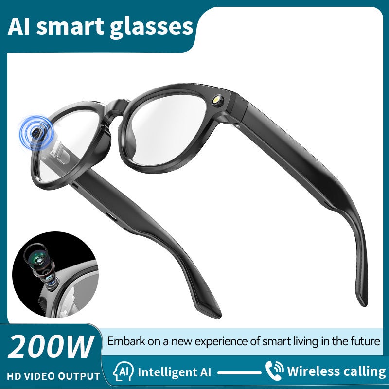 New Gs380 Ai Translation Smart Glasses 2 Million Camera Po Video Call Music Color Changing Lens - Image 2