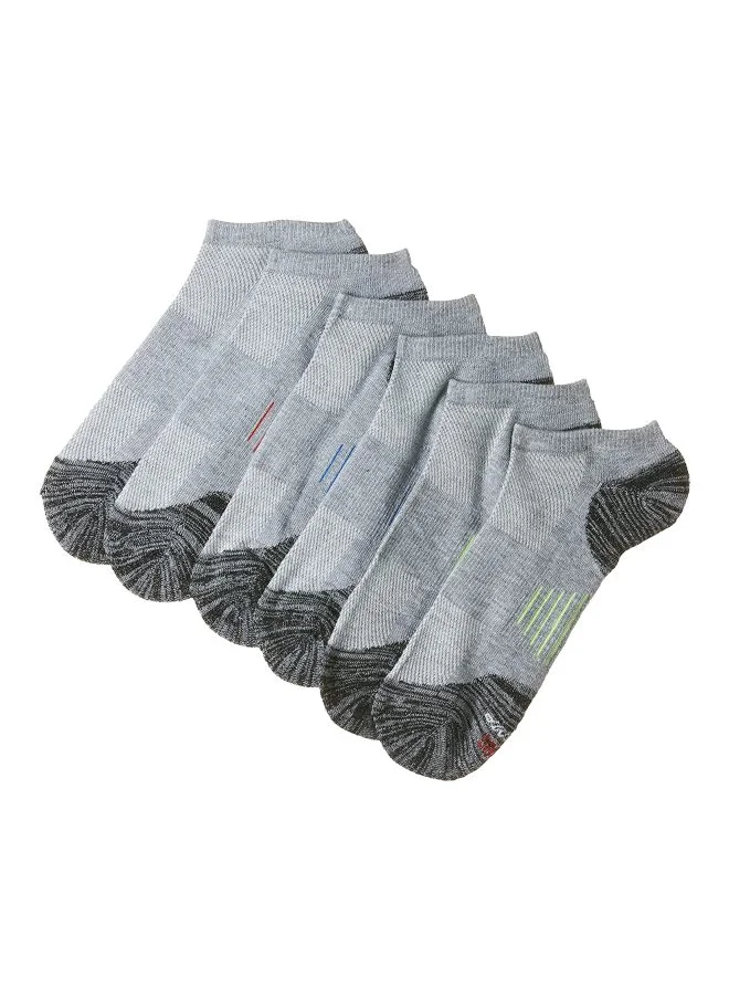 هينز Hanes Mens 313XT3 X Temp Performance No Show Socks Pack of 3 Size 6 12