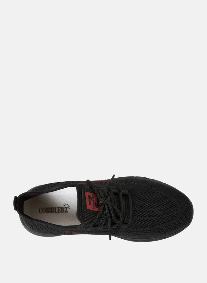 Cobblerz Sport Print Low Top Sneakers by Styli