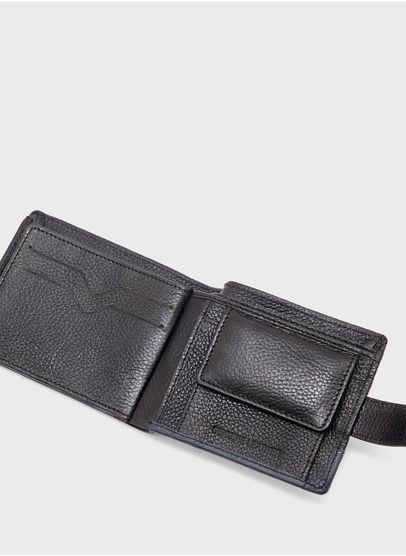 Robert Wood - Genuine Leather Casual Bi-Fold Wallet - Image 1