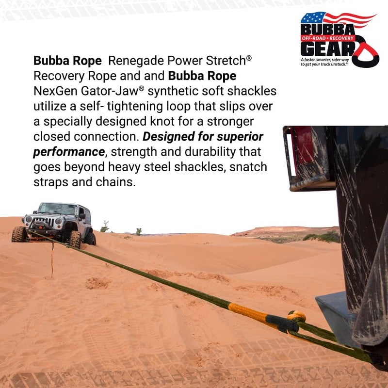 Bubba Rope Heavy-Duty Off-Road Recovery Gear Set - Image 4