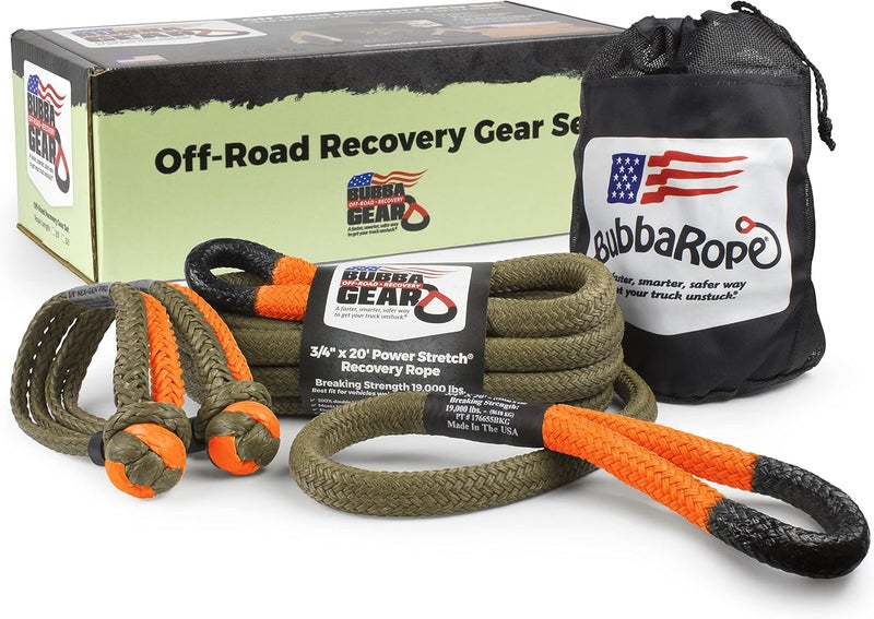 Bubba Rope Heavy-Duty Off-Road Recovery Gear Set - Image 1