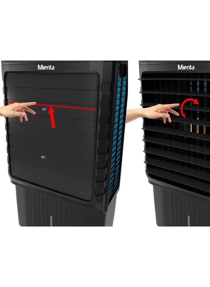 Mienta - Digital Air Cooler 2 Tanks - Breeze - 85L - AC49338B - Image 4