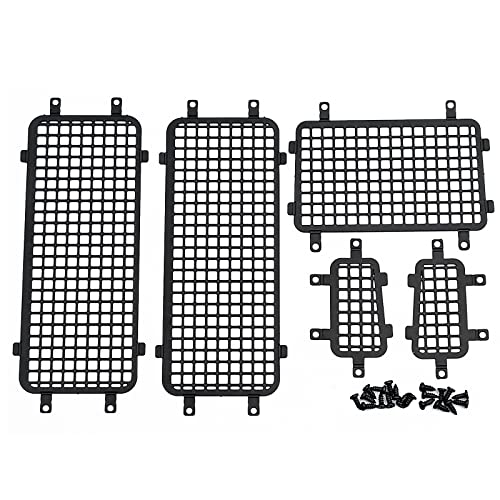 Zolikar RC Side Windows Rear Windows Net Protective Mesh for TRX4M Upgrades Defender 1/18 Scale RC Crawler Car Accessories - Image 3