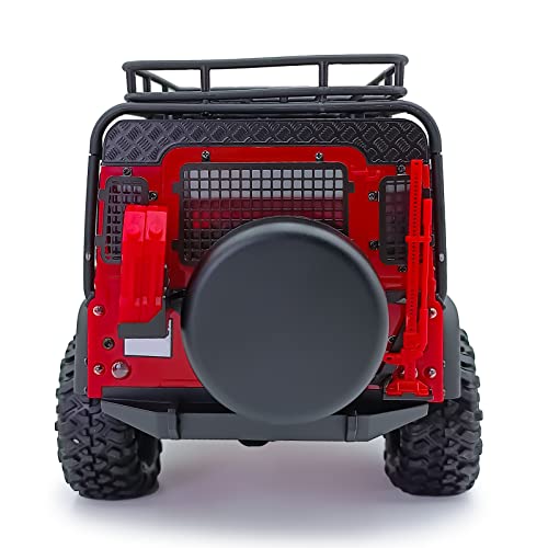 Zolikar RC Side Windows Rear Windows Net Protective Mesh for TRX4M Upgrades Defender 1/18 Scale RC Crawler Car Accessories - Image 5