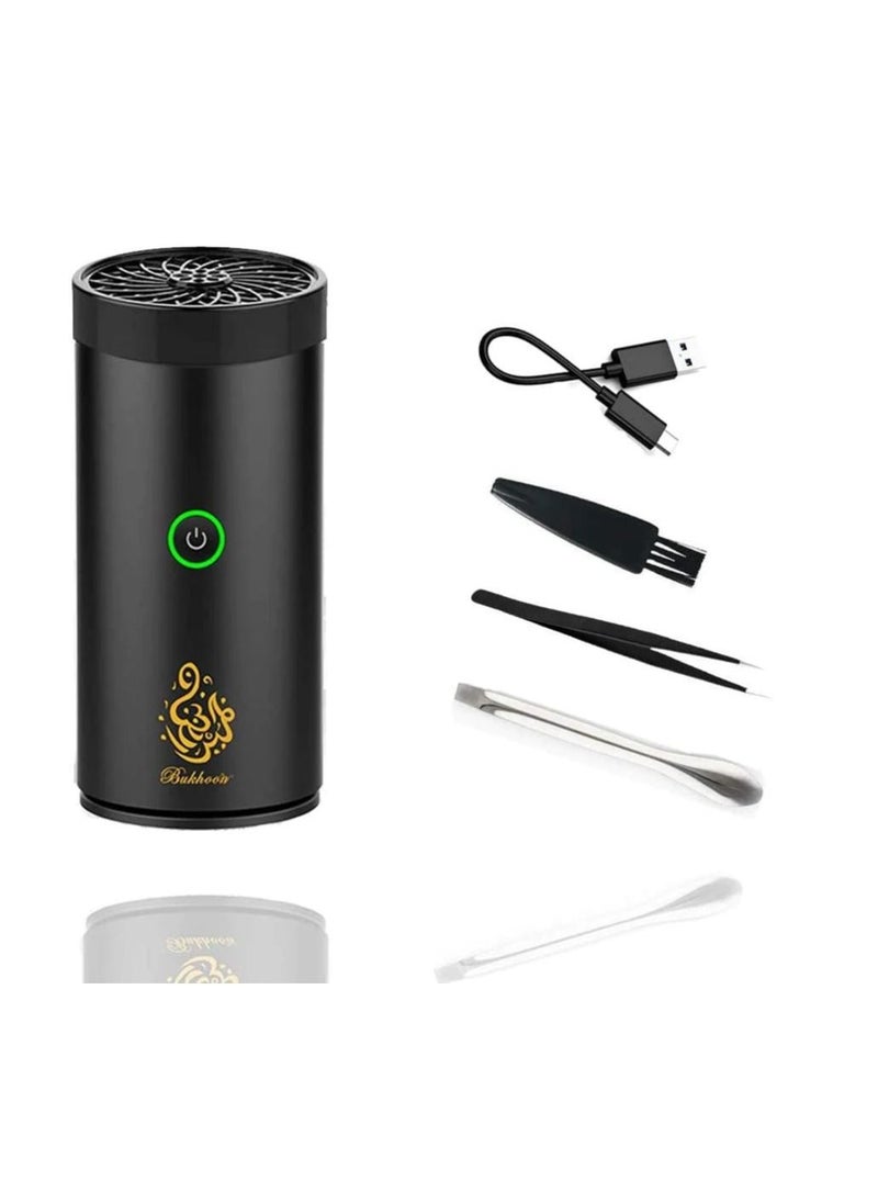Bakhoor Portable Bakhoor USB Rechargable Smart Electornic Incense Burner For Home And Car  - Image 3
