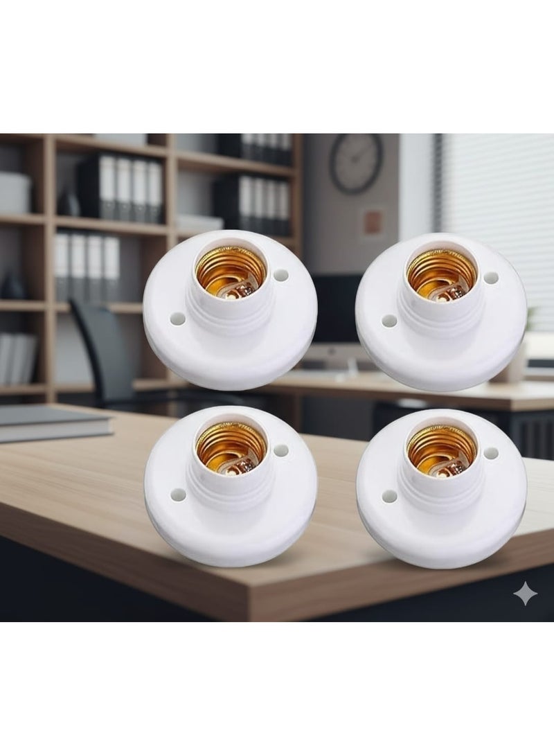 Threaded socket (4 pieces) LED light socket