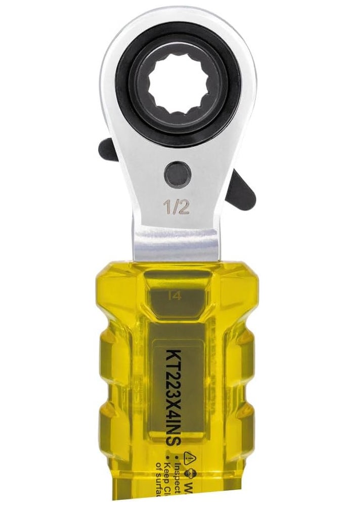 Klein Tools KT223X4-INS Lineman's Insulating 4-in-1 Box Wrench - Image 3