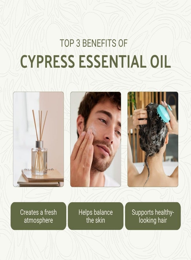 Nature Packaged Cypress Essential Oil - Direct from Essential Oils SL in Mediterranean Spain - Aceite de Ciprés for Diffuser, 100% Pure Therapeutic Grade - Aromatheraphy, Skincare - 15ml - Image 2