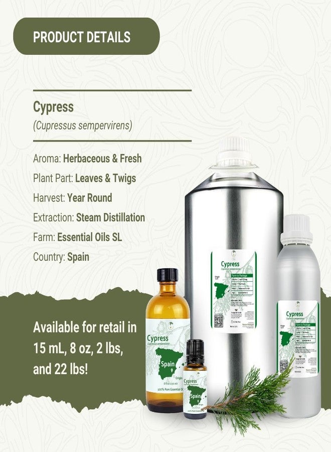 Nature Packaged Cypress Essential Oil - Direct from Essential Oils SL in Mediterranean Spain - Aceite de Ciprés for Diffuser, 100% Pure Therapeutic Grade - Aromatheraphy, Skincare - 15ml - Image 5