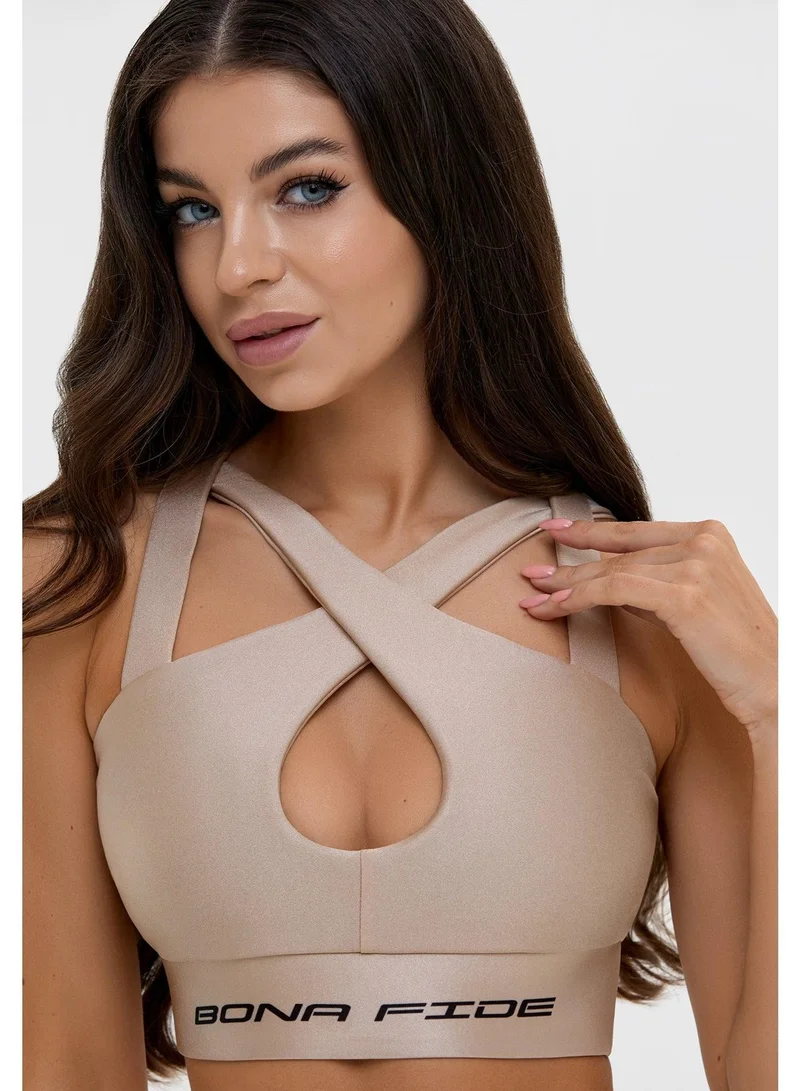 Bona Fide Heart CrushTop Juicy Nude Heart CrushTop Juicy Sports Bra for Women for Women | Best Price UAE