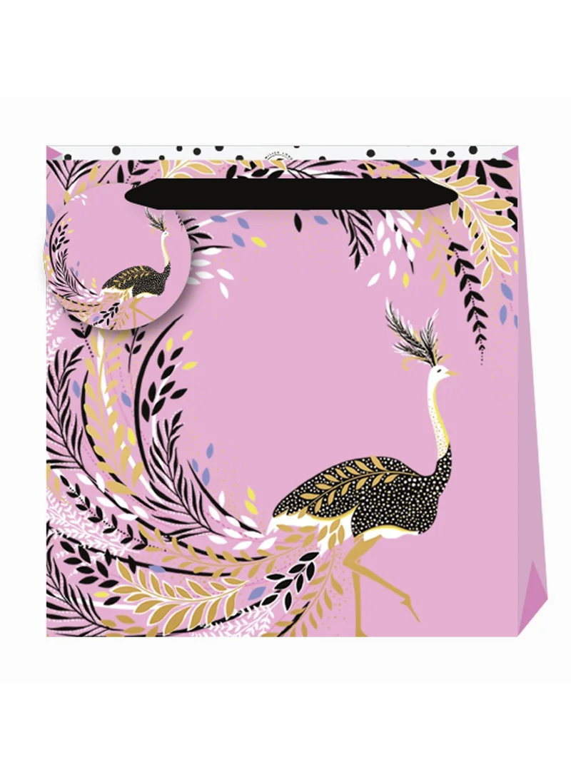 Sara Miller Ostrich Tail Med Bag