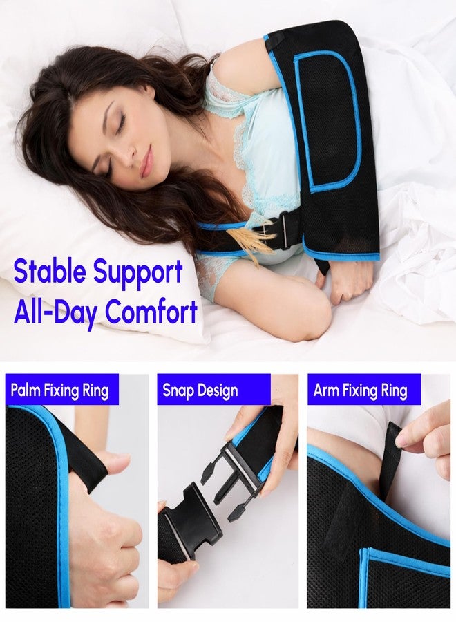CareVego Arm Sling Pouch Belt with Adjustable Shoulder Strap for Fracture, Sprain & Dislocation Pain Relief | Forearm, Elbow & Wrist Support | Lightweight, Breathable Orthopedic Arm Brace Immobilizer for Men & Women - Image 4