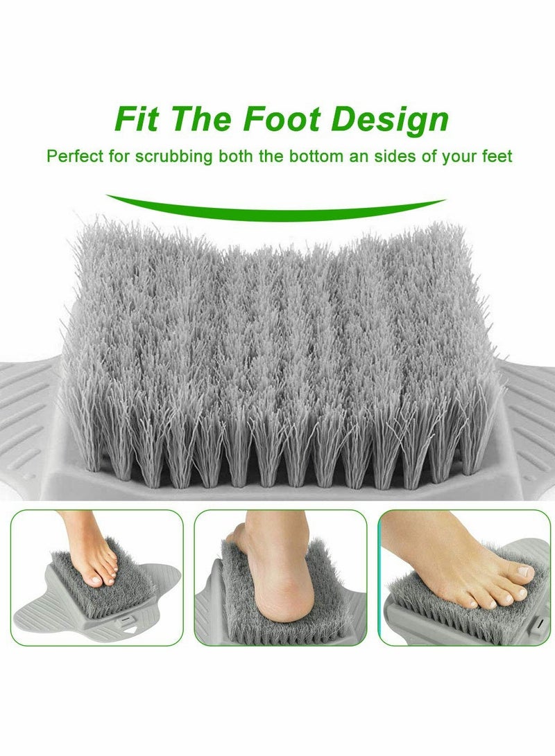 إسكدنيا Foot Cleaning Brush, Shower Massager with Suction Grip for Easy Use - Image 3