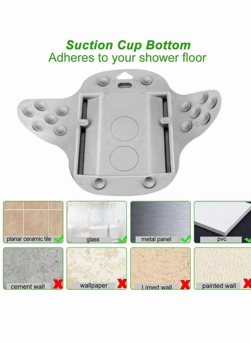 إسكدنيا Foot Cleaning Brush, Shower Massager with Suction Grip for Easy Use - Image 4