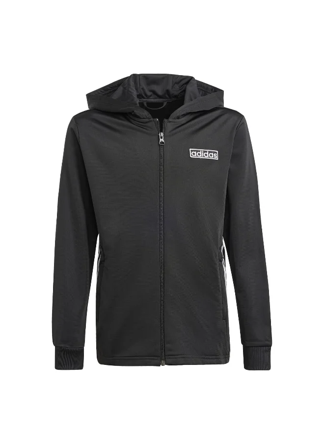 اديداس اوريجينالز adidas FZ HOODIE Black Originals Kids SWEATSHIRTS