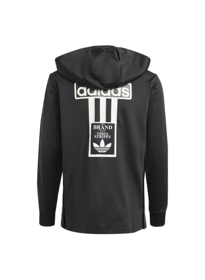 Adidas adidas FZ HOODIE Black Originals Kids SWEATSHIRTS  - Image 3