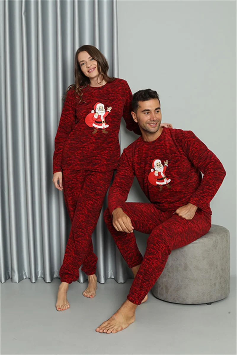Akbeniz Welsoft Women's Polar Lover Combination Pajama Set 50125 Price is for One Set