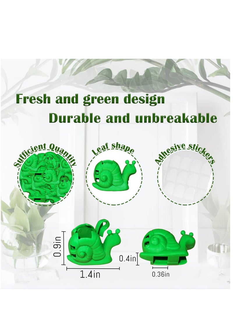 كاست ويف مصنع كليب تسلق النباتات ، 50 مصنع كليب ، غير مرئية ذاتية اللصق الجدار تركيبات المصنع ، مصنع الجدار تسلق المشبك ، الكروم الجر قوس ، مصنع الأسلاك والكابلات مدير - Image 2