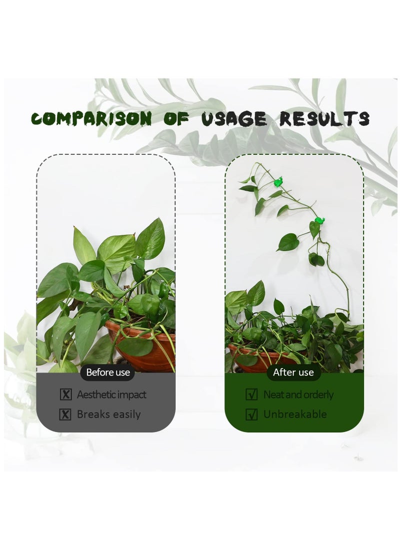 كاست ويف مصنع كليب تسلق النباتات ، 50 مصنع كليب ، غير مرئية ذاتية اللصق الجدار تركيبات المصنع ، مصنع الجدار تسلق المشبك ، الكروم الجر قوس ، مصنع الأسلاك والكابلات مدير - Image 3