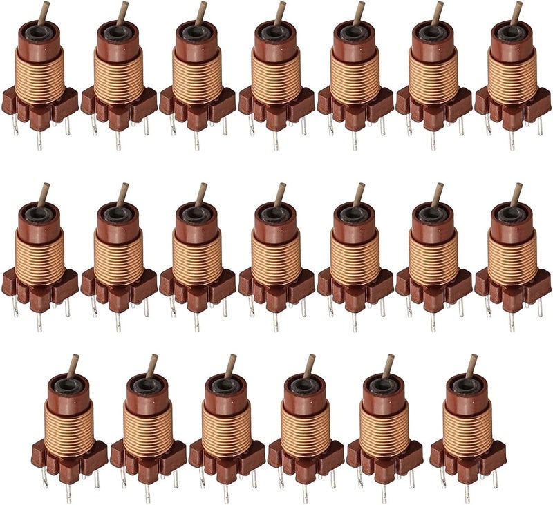Adjustable High-Frequency Ferrite Core Inductor 0.6uH-1.7uH 12T for Electronic Components Computers Hard Drives Audio Equipment Fax Copiers Machines 20-Pack - Image 3