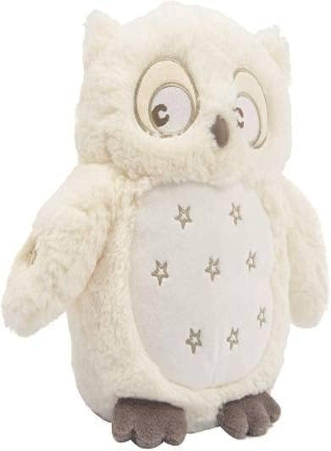 AVS Stuffed Spongy Huggable Cute Plush Soft Toys OWL for Girls Kids Toy for Kids & Girls - 35 cm (Cream) Valentine Day - Image 1