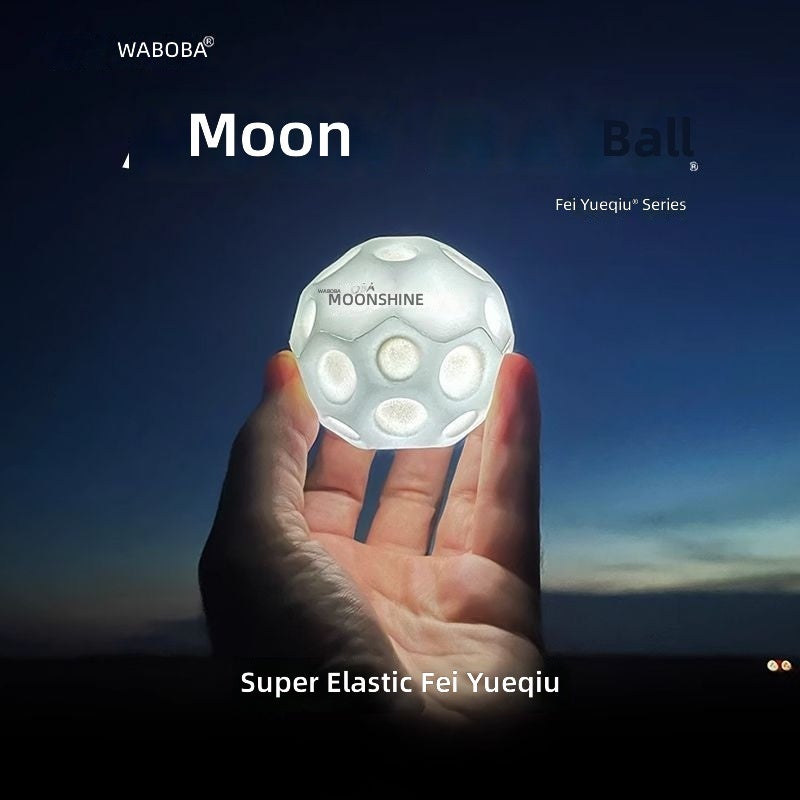 Waboba High-Bounce Glow-in-the-Dark Toy Ball for Kids and Adults - Stress Relief Outdoor Play - Image 2