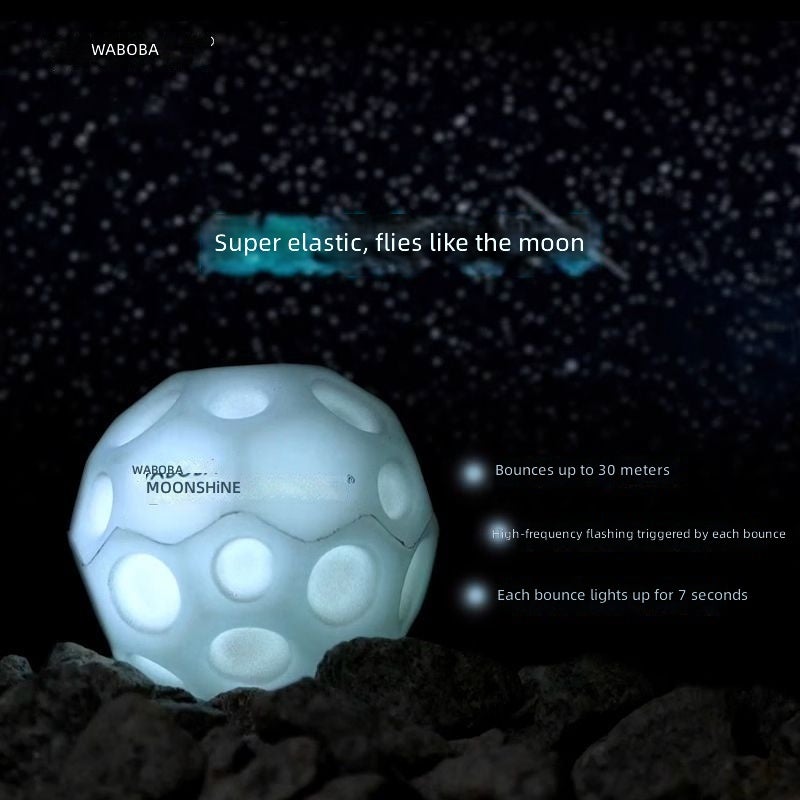 Waboba High-Bounce Glow-in-the-Dark Toy Ball for Kids and Adults - Stress Relief Outdoor Play - Image 3