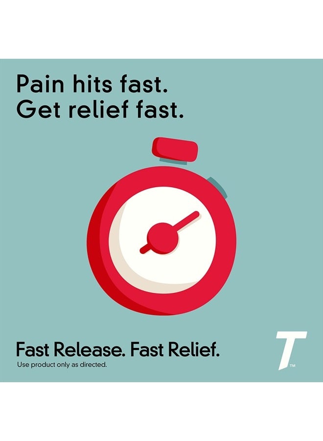 Tylenol جل أسيتامينوفين سريع المفعول بقوة إضافية لتخفيف الألم والحمى، 24 قطعة - Image 4