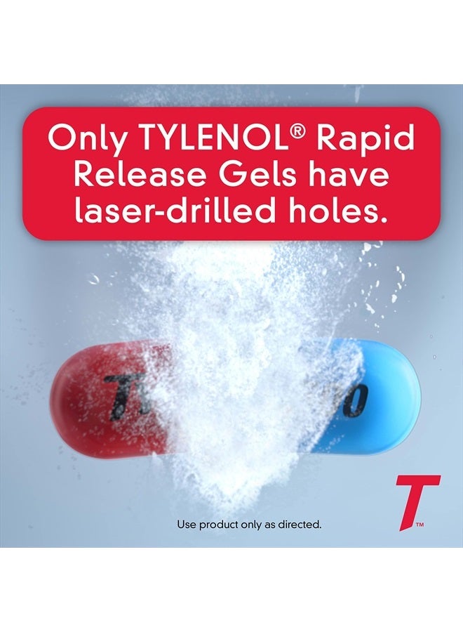 Tylenol جل أسيتامينوفين سريع المفعول بقوة إضافية لتخفيف الألم والحمى، 24 قطعة - Image 3
