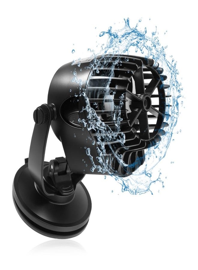 DaToo 1982GPH Mini Aquarium Circulation Pump Ultra-quiet Fish Tank Wave Maker With Suction Cup 360 Degree Rotatable Aquarium Power Head Submersible Water Pump For Freshwater And Saltwater - Image 1
