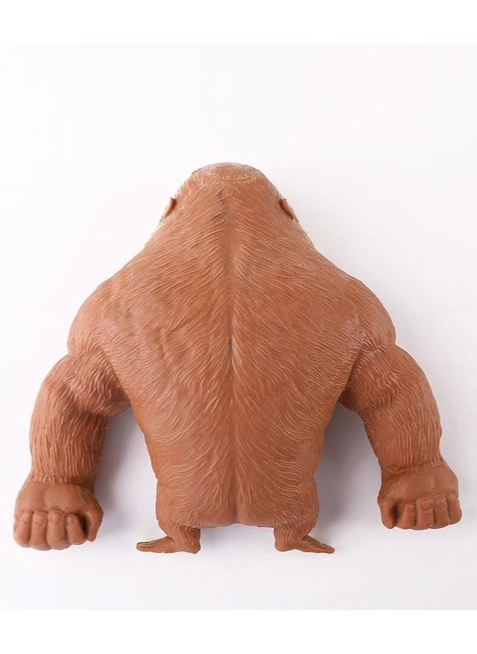 Eworld Pack of 2 Stretchable Gorilla Stress Relief Toy for Kids and Adults, Soft, Durable and Sensory Friendly Squeeze Decompression Toy for Anxiety, Autism and Relaxation, Perfect Gift for Birthdays, Christmas and Special Occasions  - Image 3