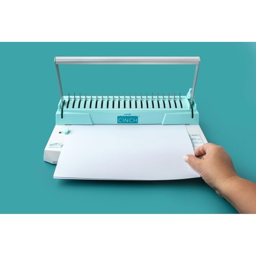 We R Memory Keepers Comb Cinch Book Binding Machine, Includes 10 8 mm Binding Combs, Book Binding Kit, Easy to Use, Use for Scrapbooking, Home Offices, & Classrooms - Image 3