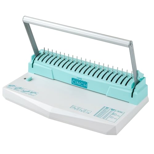 We R Memory Keepers Comb Cinch Book Binding Machine, Includes 10 8 mm Binding Combs, Book Binding Kit, Easy to Use, Use for Scrapbooking, Home Offices, & Classrooms - Image 2