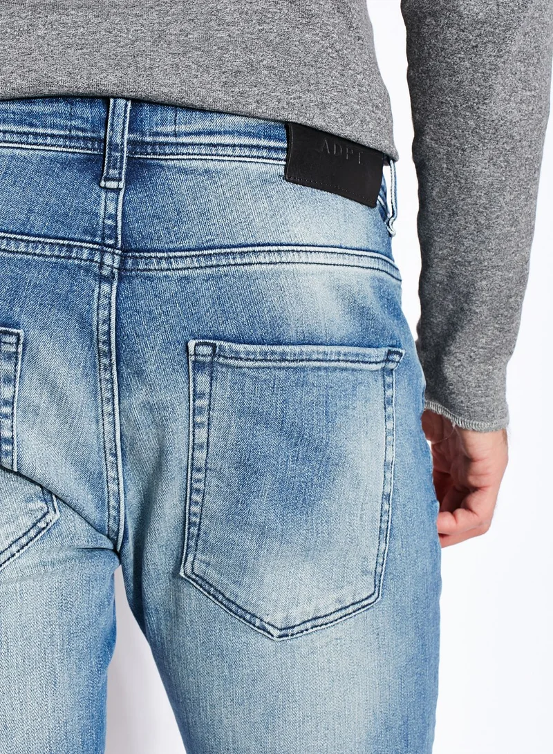 ADPT Skinny Fit Light Wash Jeans