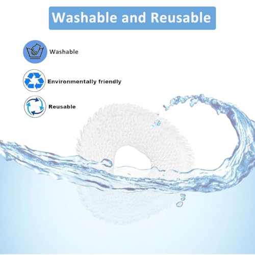 Avaenzo Replacement Mop Pads Compatible with Narwal Freo Pro X Ultra Narwal Freo Z Ultra Z10 T10 J3 J4 J5 R10 Microfiber Resuable Mop Cloth Robot Vacuum Cleaner Accessories - Image 5